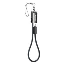 Yesido USB-C auf Lightning Schnellladekabel 27W, 20cm - Schwarz