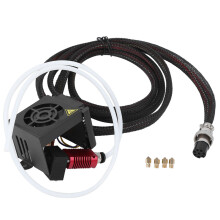 Hotend csere szerelvény prémium anyagokból, alacsonyabb súrlódású, összeszerelt extruder készlet Ender3 sorozathoz, javított nyomtatási