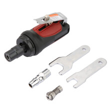 Versatile Pneumatic Air Die Grinder With Interchangeable Collets Soft Grip Handle And Rear Exhaust Ideal For High Speed Grinding Polishing In