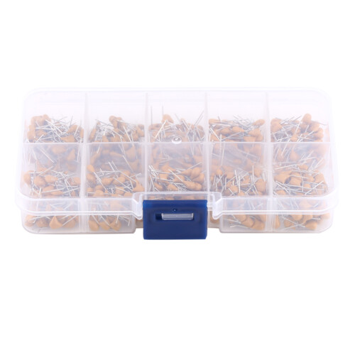 Surface Marked With Plastic Storage Box Multilayer Monolithic Ceramic Capacitor Wide Capacitance Compact Design High Capacitance Assortment Kit