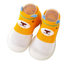 First Walker House Shoes Toddler Sock-Like Baby Footwear With Breathable Cotton Upper Anti Slip Socks Shoes Easy On And Off Warm And Cozy Stylish