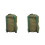 2Pcs Camping Quilts Compression Bags Olive Green Backpacking Gear 5