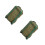 2Pcs Camping Quilts Compression Bags Olive Green Backpacking Gear 9