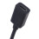 0. για θηλυκό τύπου C σε αρσενικό micro USB, γωνία 180 μοιρών, υποδοχή μετατροπής σε σχήμα 3