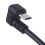 0. για θηλυκό τύπου C σε αρσενικό micro USB, γωνία 180 μοιρών, υποδοχή μετατροπής σε σχήμα 4