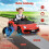 Voiture électrique pour enfants avec télécommande et éclairage LED - Lamborghini rouge 3