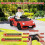 Voiture électrique pour enfants avec télécommande et éclairage LED - Lamborghini rouge 4