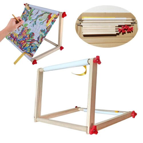 Wood Embroidery Stand Adjustable for Cross Stitch