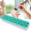 Tragbare blaue Makeup-Pinselhalter-Box, 21x5x3,5 cm 1