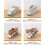 Adjustable Double-Layer Shoe Slots Organizer with4-Position Height Design, Space-Saving Shoe Stacker for Closet & Entryway 3