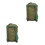 2Pcs Camping Quilts Compression Bags Olive Green Backpacking Gear 1