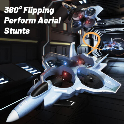 2.4G RC Fighter Jet with Camera & Missile Launch (Grey) 1