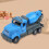 Push-Pull Excavator Toy – ABS Plastic, Ages 3+, 7