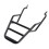 Honda CB350 Rear Carrier Rack Iron 1