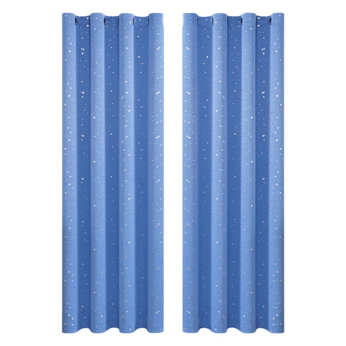Mørkleggingsgardiner Termisk isolert polyester2 paneler 2