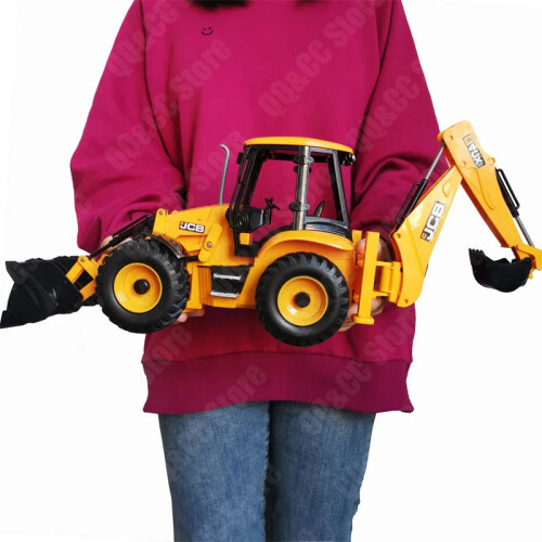 RC Backhoe Loader Excavator Remote Control Truck 1