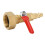 2PCS RV Blowout Adapter with Ball Valve, Thread 11