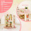 Rotating Kids Bookshelf, 3-Tier, 12 Compartments, Pink 3