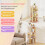 Rotating Kids Bookshelf, 3-Tier, 12 Compartments, Pink 5
