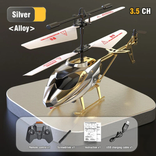 RC Helicopter Lights Remote Control Aircraft for Kids 2