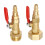 2PCS RV Blowout Adapter with Ball Valve, Thread 15