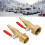 2PCS RV Blowout Adapter with Ball Valve, Thread 1
