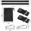 Hammock Strap, Tree Swing Strap, Hammock Swing Attachment for Trees 2 x 150 cm with D-Ring - Two Carabiner Hooks - Max Load 500KG 2