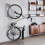 Porte-vélos pivotant, noir - Design compact et enroulable 5