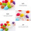 48Pcs Plastic Easter Eggs with Hanging Rope for Easter Party Favors 7