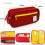 Large Capacity Double-Layer Pencil Case, Korean Style, Multi-Functional Stationery Storage, Eco-Friendly Polyester 3