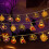 Ακρυλικά φωτάκια Halloween 6M, 40 LED, τροφοδοτούνται με μπαταρία/USB, λειτουργία αργού 5