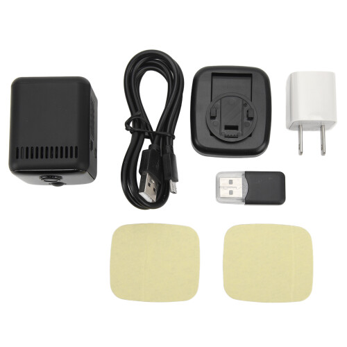 Local Storage Device Sharing WiFi Hidden Spy Camera Wireless Indoor Security Camera Nanny Cam Pet Camera Night Vision Function Memory Card Support