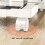 Mobile Computer Tower Stand with Locking Wheels and 5