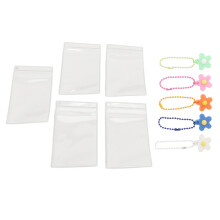 Veelzijdig te gebruiken documenteninlegvel met goede zichtbaarheid, transparante, dubbelzijdige, waterdichte en duurzame PVC-organizer voor