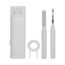 Wireless Earphones Cleaner with Soft Brush and Flocking Sponge, Multi-Function Cleaning Pen3-In-1Design Advanced Cleaning Technology Lightweight