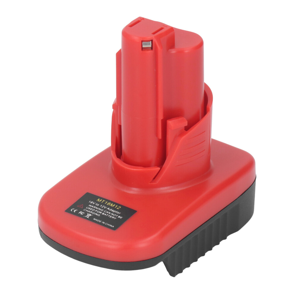 Power Tool Accessory Voltage Converter For Milwaukee M18to M12battery Adapter Convert Battery Voltage Lithium Ion Battery Compatibility Compact 9071309220278