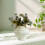 Vase décoratif en plastique imitation émaillé (1 pièce) 5