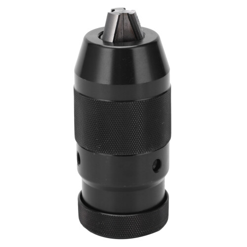 High Precision Machining Keyless Drill Chuck Adjustable Clamping Range Morse Taper Mount Quick Bit Replacement Super Heavy Duty Lathe Milling