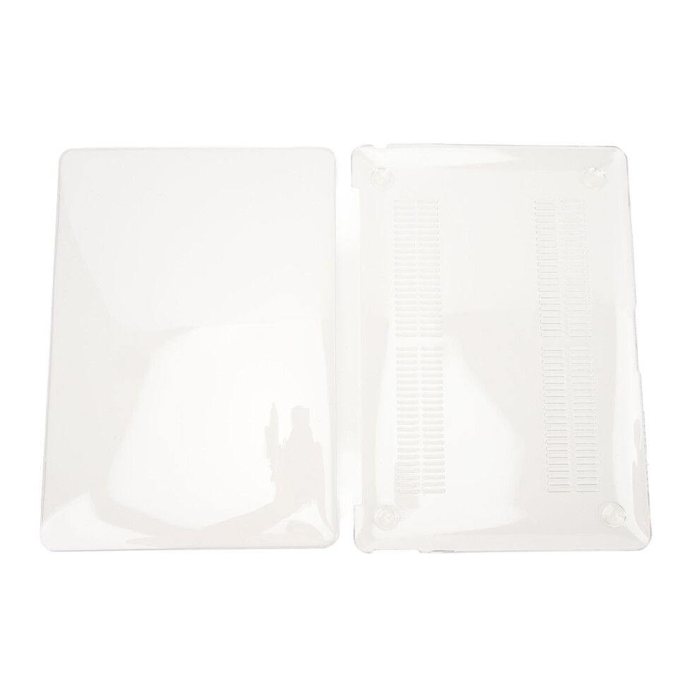 Slim Profile Transparent Case For Macbook Air13.3inch With Snap Fit And Fingerprint Resistant Surface Lightweight Durable Hard Shell With Full 9489952680699
