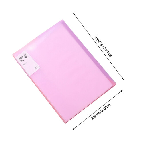 Φάκελος Art Portfolio με διαφανή μανίκια, βιβλίο παρουσιάσεων με προστατευτικά φύλλων 1