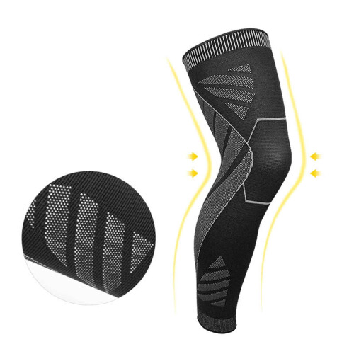 Compression Sleeves Full Leg Knee Unisex 1 Pair 1