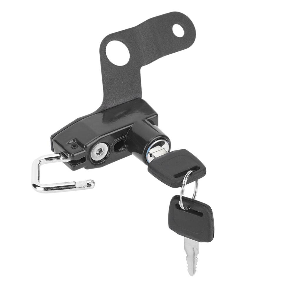 Aluminum Helmet Lock Mount Hook For Suzuki Gsx1300r Hayabusa 2008+ Black 8121392369499