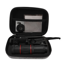 Cell Phone Camera Lens With28X Optical Zoom Telephoto CPL Filter Fisheye Lens Tripod Shutter Remote Multiple Shooting Modes Universal Clip-On Design