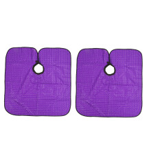 Waterproof Hair Coloring Cape With Easy To Use Adjustable Snap Closure Durable Fabric For Salon Professionals And Home Users