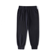 Soft Cotton Jogger Pants For Kids, Breathable Elastic Waist Sweatpants For Toddlers Unisex Design Comfortable Fit Warm Winter Pants For Everyday Play