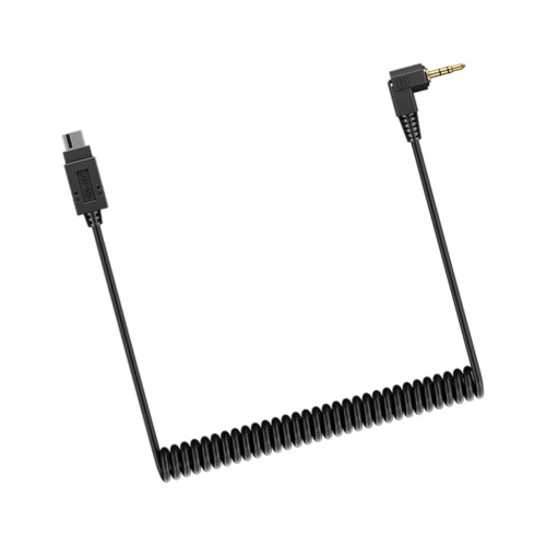 Durability Gold Plate 2.5mm Shutter Remote Cable Spring Flash PC Syncing Cable For MultiBrand Camera Flash Synchronization 2