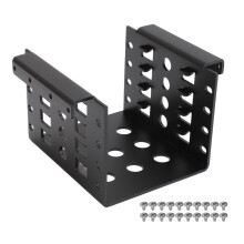 Support de montage pour disque dur/SSD 2,5 pouces, extension d'espace de stockage. Conception creuse pour une meilleure dissipation de la chaleur.