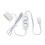 Ελεγκτής Compact5V3Pin ARGB με λειτουργίες Monochrome Rainbow και τροφοδοσία SATA, υποστηρίζει 1