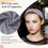 HSEM Damen-Haargummis, breit, rutschfest, 6er-Pack 3