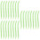 24 Pcs Simulation Bean Models Vegetable Props 9